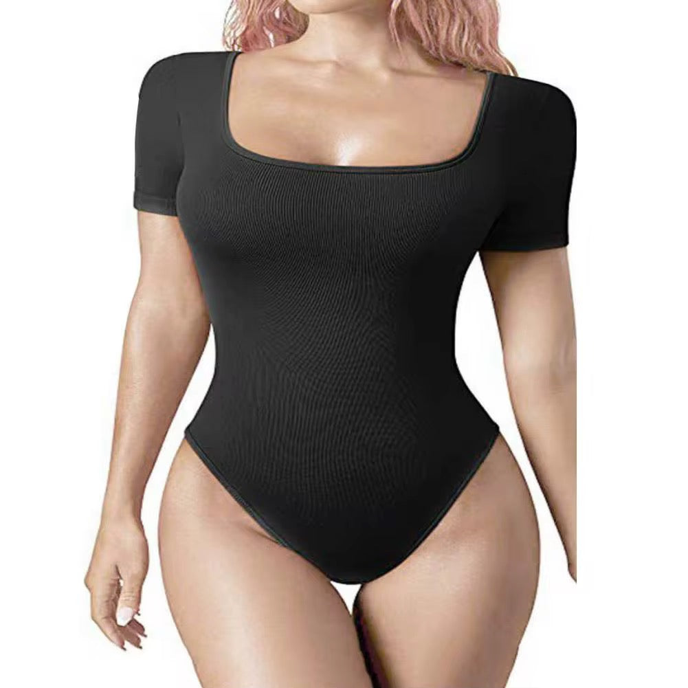 Short Sleeve Sculpt Bodysuit