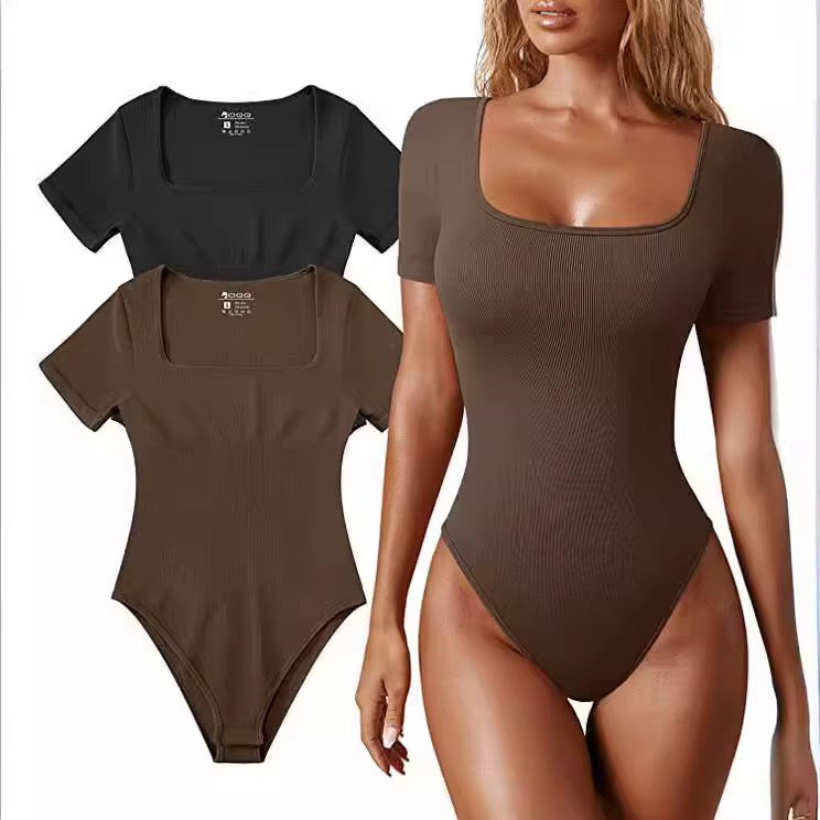 Short Sleeve Sculpt Bodysuit