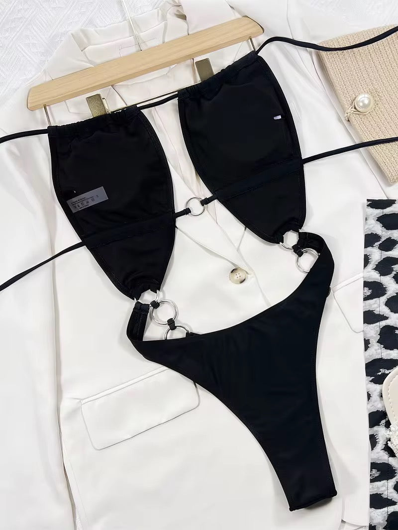 Allure One-Piece Swimsuit with Ring Accents