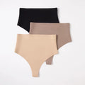 High-Waisted Seamless Thong Shaper